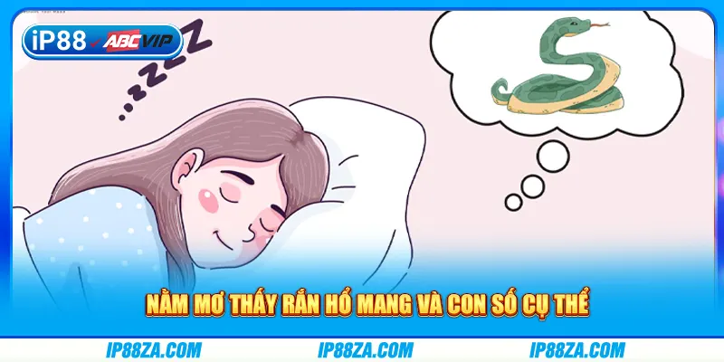 Nằm mơ thấy rắn hổ mang và con số cụ thể