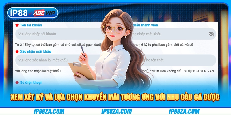 Xem xét kỹ và lựa chọn khuyến mãi tương ứng với nhu cầu cá cược