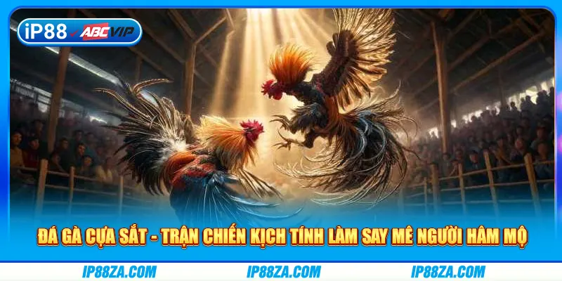Đá Gà Cựa Sắt - Trận Chiến Kịch Tính Say Mê Người Hâm Mộ
